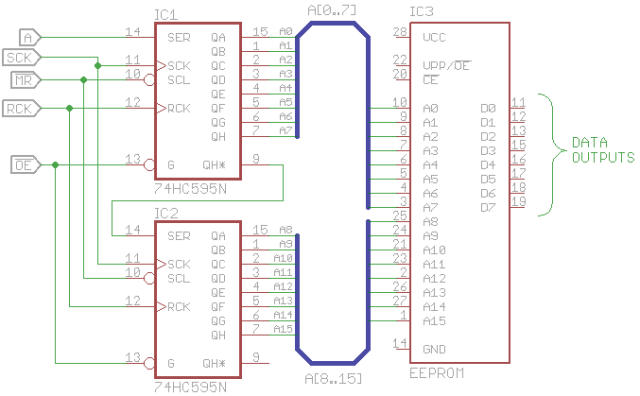 EEPROM reader schematic